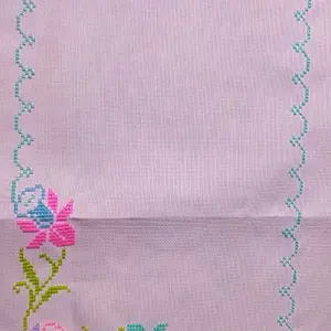 Taplak meja mini kain strimin