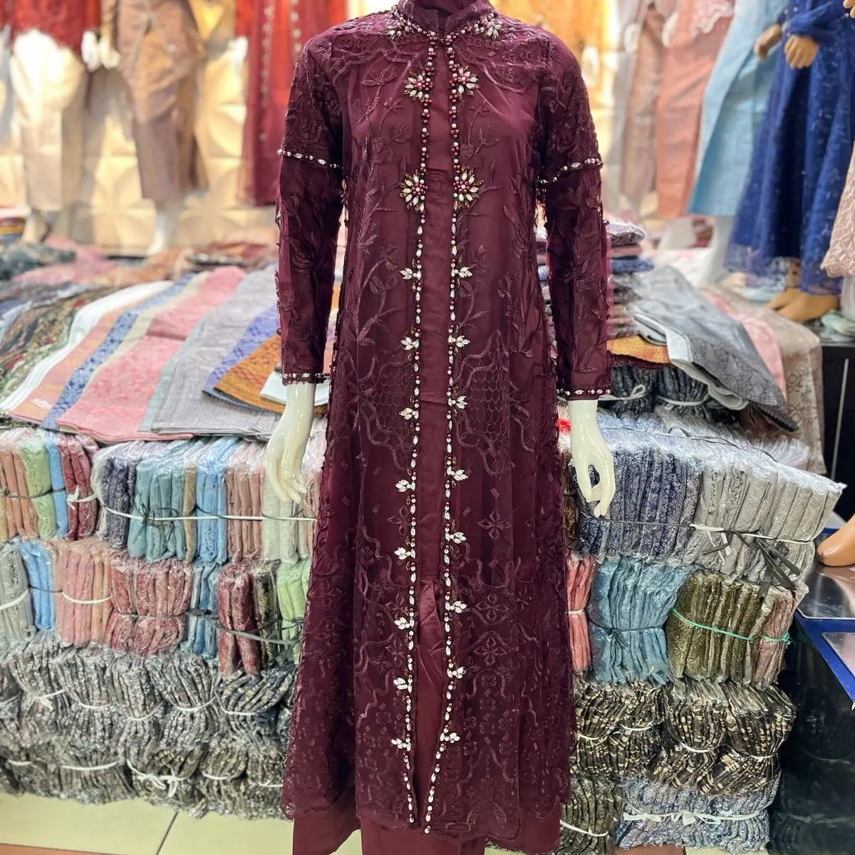 Gamis outer inara 002 Muslim Wanita Mewah