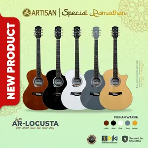ARTISAN Gitar Akustik Tanam Besi AR - LOCUSTA Senar String Guitar