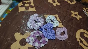 Product Review of ED - 7PCS / SET IKAT RAMBUT SCRUNCHIE CEPOL / KUNCIRAN RAMBUT SCRUNCHIE BULU SET from R**6 0