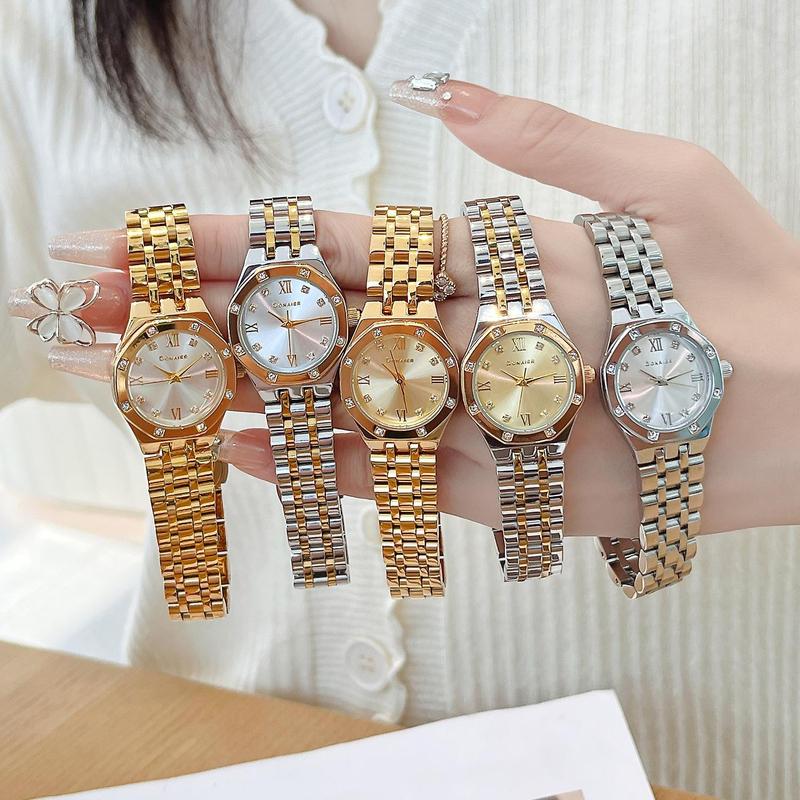 Đồng Hồ Nữ Bonaier B0297, Thời Trang, Phong Cách Thường Ngày, Chống Nước, Dây Đeo Bằng Thép Không Gỉ, Hàng Mới Về, 2025 6