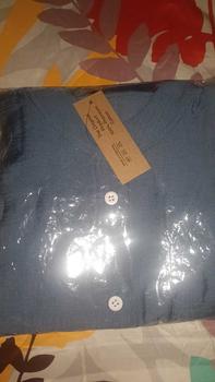 Product Review of MADHARSHOP Sarra Oneset 2In 1 Polo Linen Setelan Celana Wanita 7/8 Dewasa Polos Kekinian Allsize from D**i k**a 0