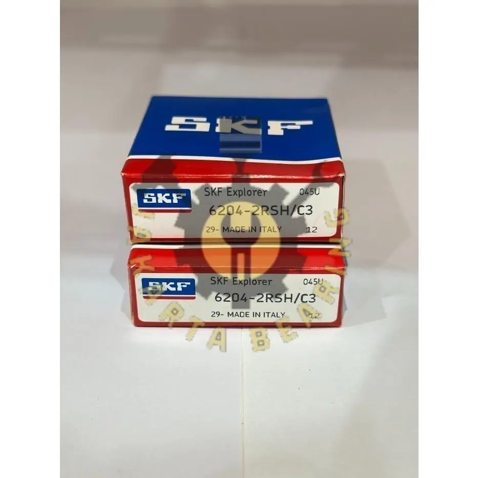 Ball Bearing SKF 6204 2RSH/C3 6204 2RS C3 SKF Original 20x47x14