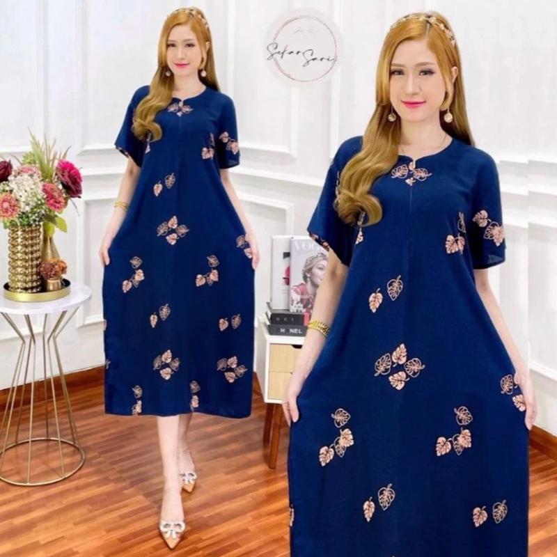 100rb Dapat 4 Daster Paket Usaha || Daster Rayon Busui Bumil Motif Batik Nyaman kekinian 5