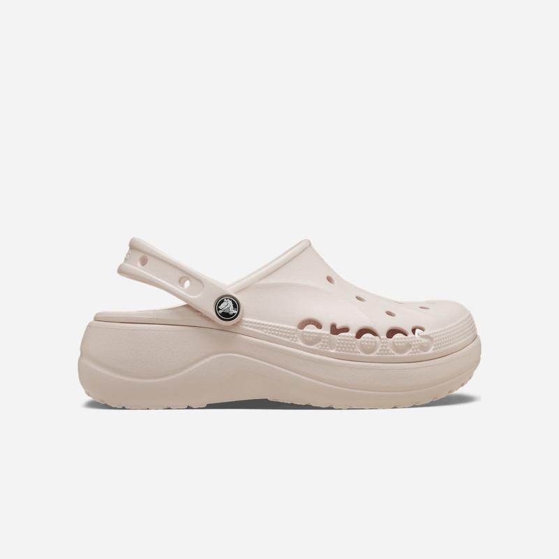 Giày Clog Nữ Crocs Baya Platform - Hồng - 208186-6PI 1