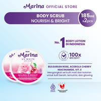 Gambar Marina UV White Bright & Fresh Body Scrub 185ml [2 pcs] - Exp : 08.2025 dari TempoStore Kota Administrasi Jakarta Timur 1 Tokopedia