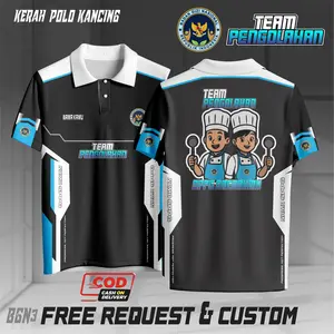 JERSEY TEAM PENGOLAHAN BADAN GIZI NASIONAL SPPG MBG FREE REQUEST CUSTOM NAMA BISA COD BGN4 LUSINAN SATUAN