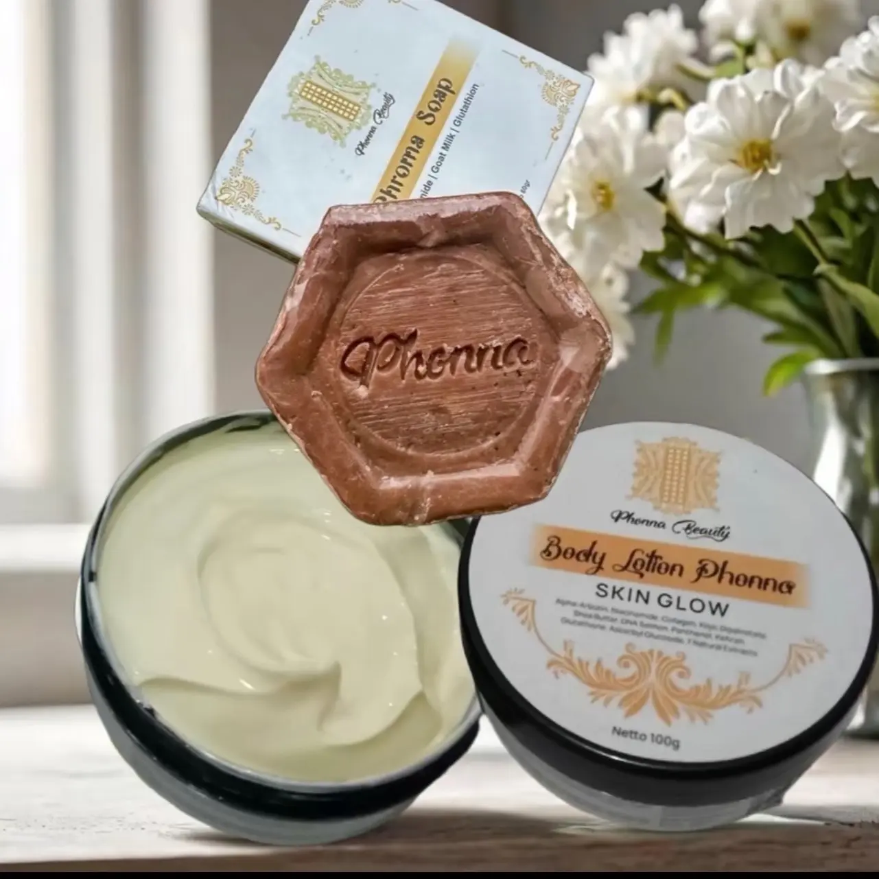 Lotion Phonna dan sabun phonna Beauty Ready stok Tanpa Pengharum