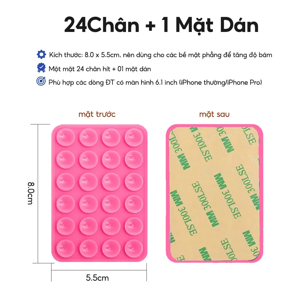 24Chân+1Dán-PINKBABI