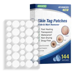 144 PCS Botanic Skin Tag Removal Patch with Tea Tree Oil Facial & Body Alami Untuk Kulit Kering Perlindungan Tahan Air Bekerja Cepat Dan Tak Terlihat