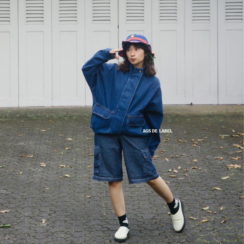 Vintage Baggy Denim Jacket 19 by AGS 5