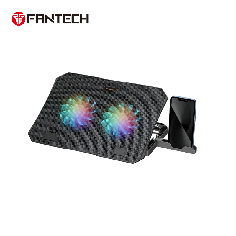 Fantech Cooling Pad RGB Notebook Cooler NC14 Kipas Pendingin Laptop Cooler 7