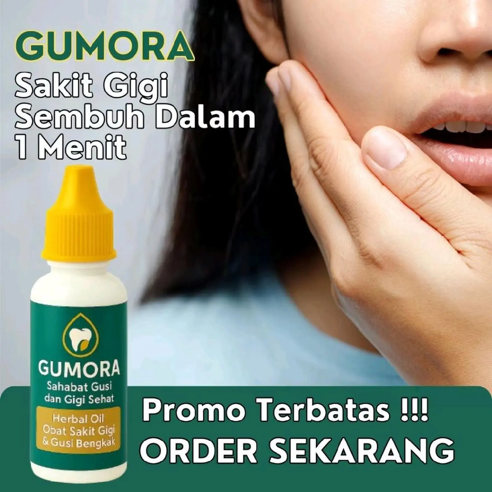GUMORA OBAT SAKIT GIGI HERBAL TERLARIS