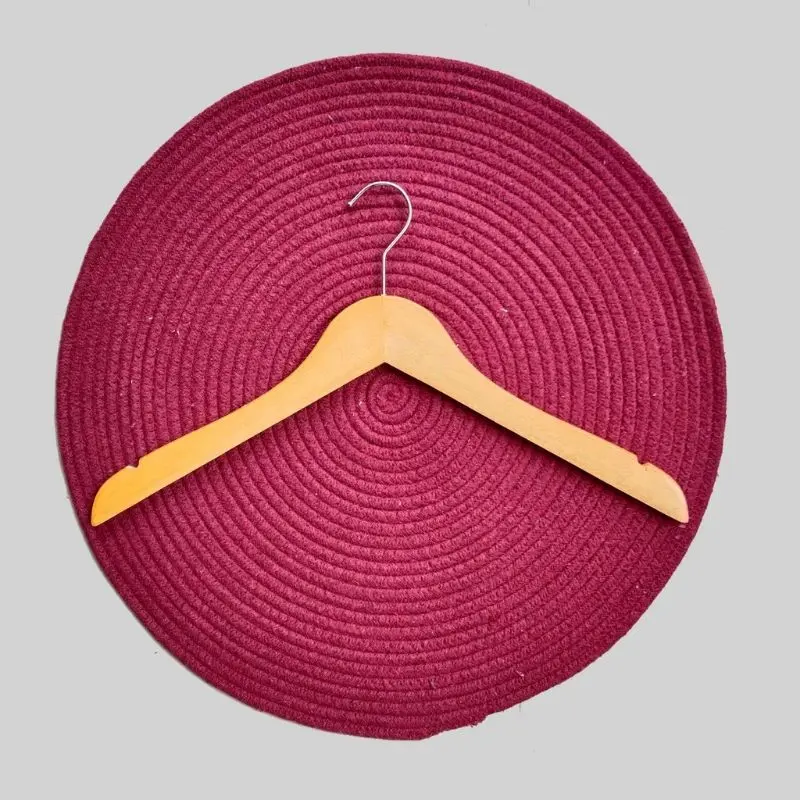 Hanger kayu natural dewasa