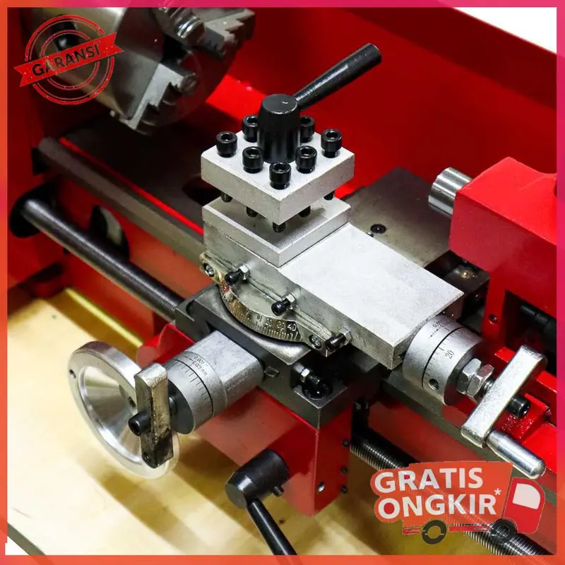Mesin Bubut Mini Lathe Wood Working DIY 550W - MX0618 3