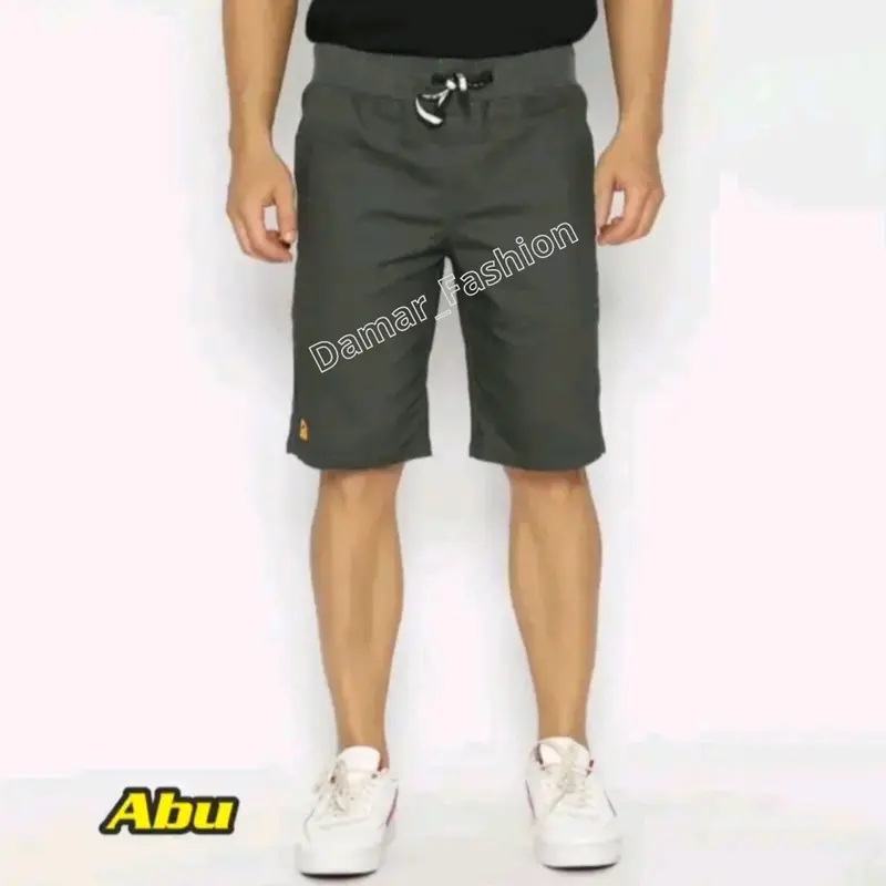 PROMO GILA !!! CELANA CHINOS PENDEK PRIA DEWASA 100 RIBUAN ISI 5 PCS CELANA CHINOS PINGGANG KARET ELATIS NYAMAN DIPAKAI 7
