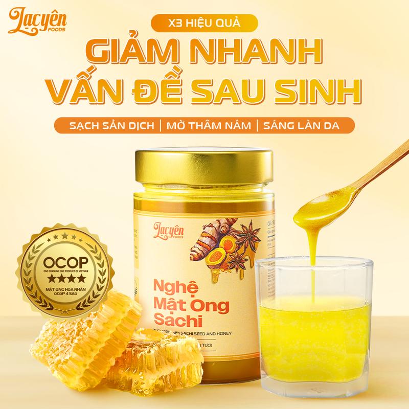  Mật Ong Nghệ Sachi Lạc Yên Foods – Mẹ Sau Sinh Khỏe Đẹp Từ Thiên Nhiên 