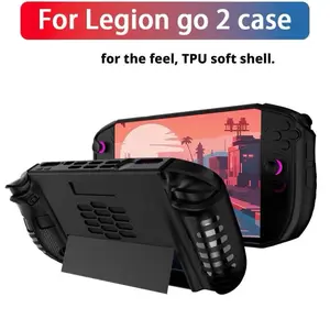 NAT - Softcase for Lenovo Legion GO / Legion GO S / Legion GO 2 Kickstand Gaming Console Shockproof Rugged Armor TPU Case