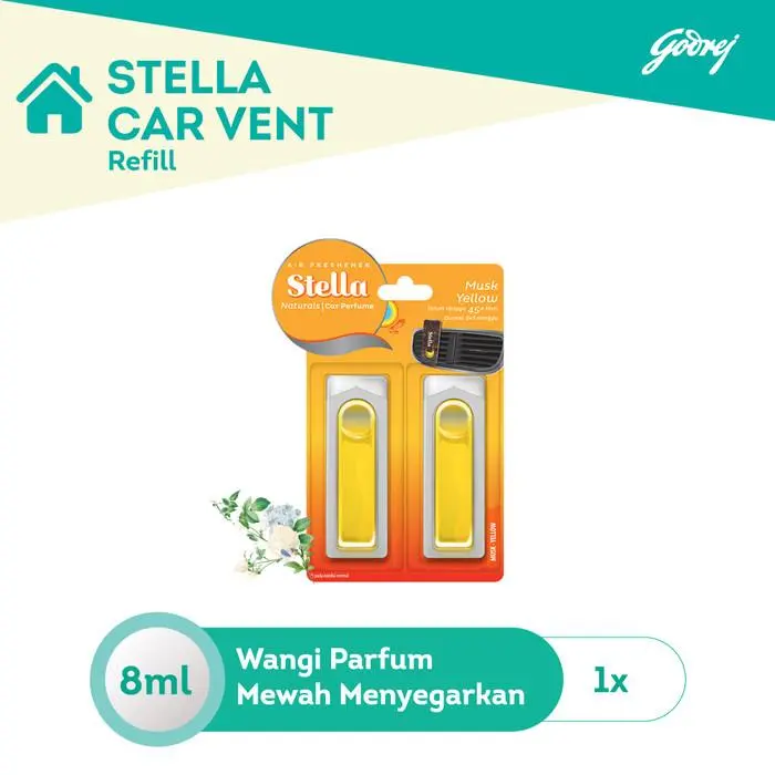 Stella Car Parfume Pengharum Mobil Refill - Musk