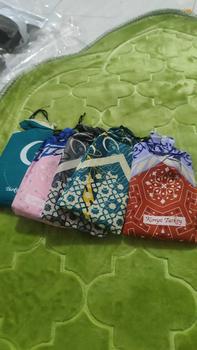 Product Review of Sajadah travel Khasmer Souvenir sajadah souvenir pernikahan souvenir haji dan umroh sajadah jumbo from m**a 0