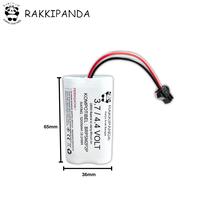 Gambar RakkiPanda Baterai Universal Li-ion 18650 RC Radio Control / Speaker Active Soket SM 2P Hitam 2 PIN - 7.4V - 8.4V 2600mAh dari Rakki Panda Indonesia Kota Administrasi Jakarta Pusat 3 Tokopedia