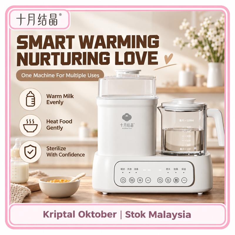 Chuyến đi khám phá tháng Mười: Sự kết hợp giữa bình giữ nhiệt, dụng cụ rót sữa bột và bình sữa, cùng với máy sấy. Các sản phẩm dành cho trẻ sơ sinh với giá cả phải chăng.