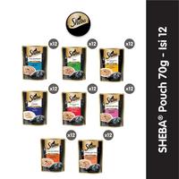 Gambar Sheba Pouch Makanan Kucing Basah 70gr - isi 12 - Tuna dari Whiskas Indonesia Kota Tangerang 1 Tokopedia