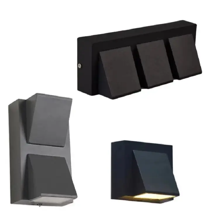 LED Wall Lamp Modern Waterproof Outdoor Lighting to Courtyard Garden Wall Decor Lamps Indoor Stairs Aisle Home Decors Sconces