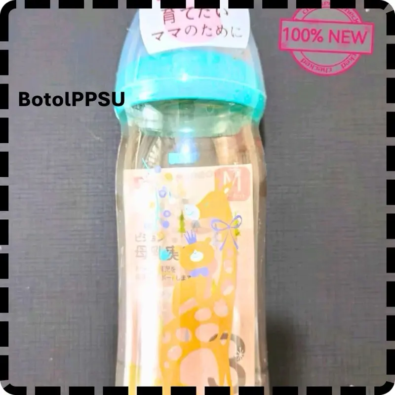 Botol susu bayi PPSU 240ml leher lebar wide neck (Harga Per PCS) 5