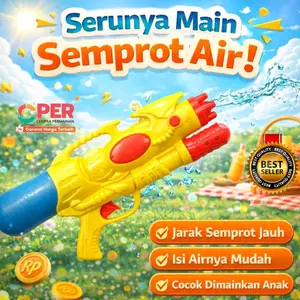 [BISA COD] MAINAN PSTOL AIR TEMBAKAN AIR AMAN SNI