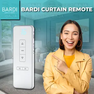 BARDI Smart Curtain Remote RF 433.92 / Remot Tirai Gorden Auto - 2CH