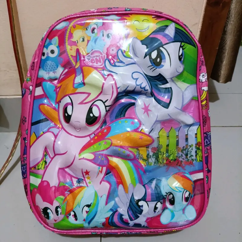 Tas Sekolah TK karakter LED 3D Anak perempuan 6