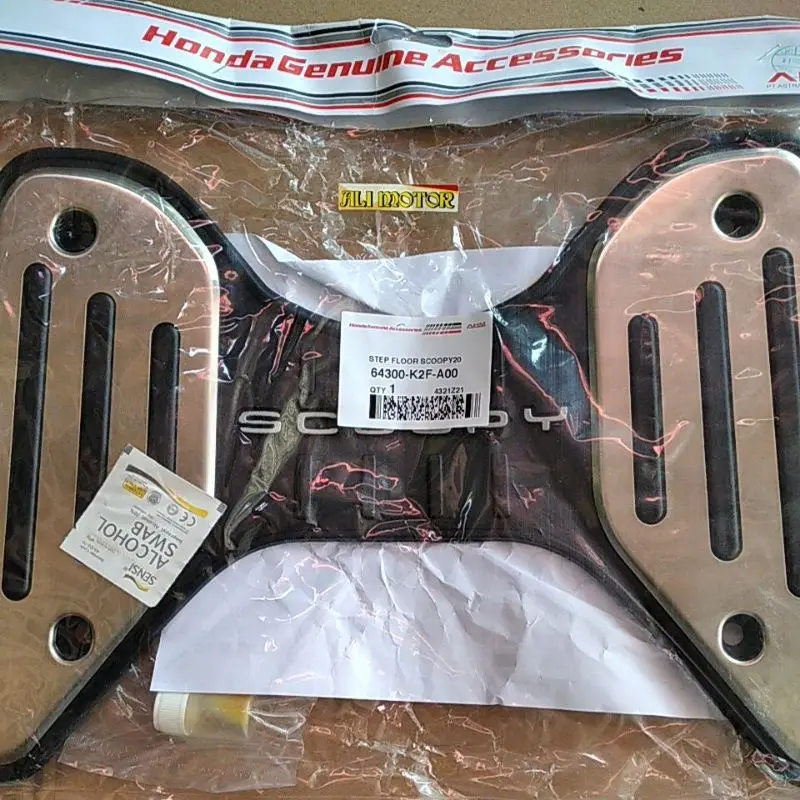 BORDES KARPET PIJAKAN KAKI HONDA NEW SCOOPY 2021 DAN 2022 2023 2024 ORIGINAL HONDA AHM
