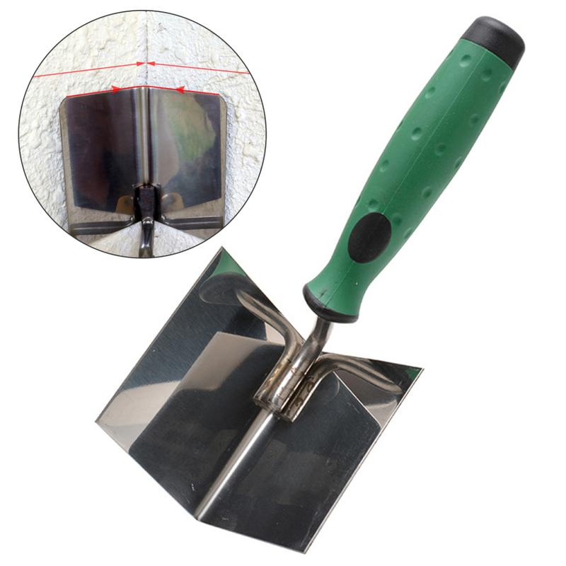 Product Introduction of Stainless Steel Drywall Corner Tool  Flexes 90 Degree Corner Mudding Finish Tool Finishing Trowel Hand Tool 11