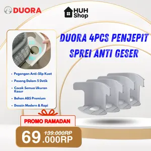 [COD] DUORA 4 Pcs PENJEPIT SPREI ANTI GESER | Sprei Anti Geser Anti Lepas | Seprai Kencang Untuk Anak Aktif Shop HUH