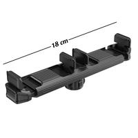 Gambar TRIPLEDI Tablet Holder Clip Spare Part TD1104 Stand Clamp 360 Degree Ball Head Jepit 13 Inch Retractable Dual Phone Klip - Hitam dari TRIPLEDI Kab. Tangerang 4 Tokopedia