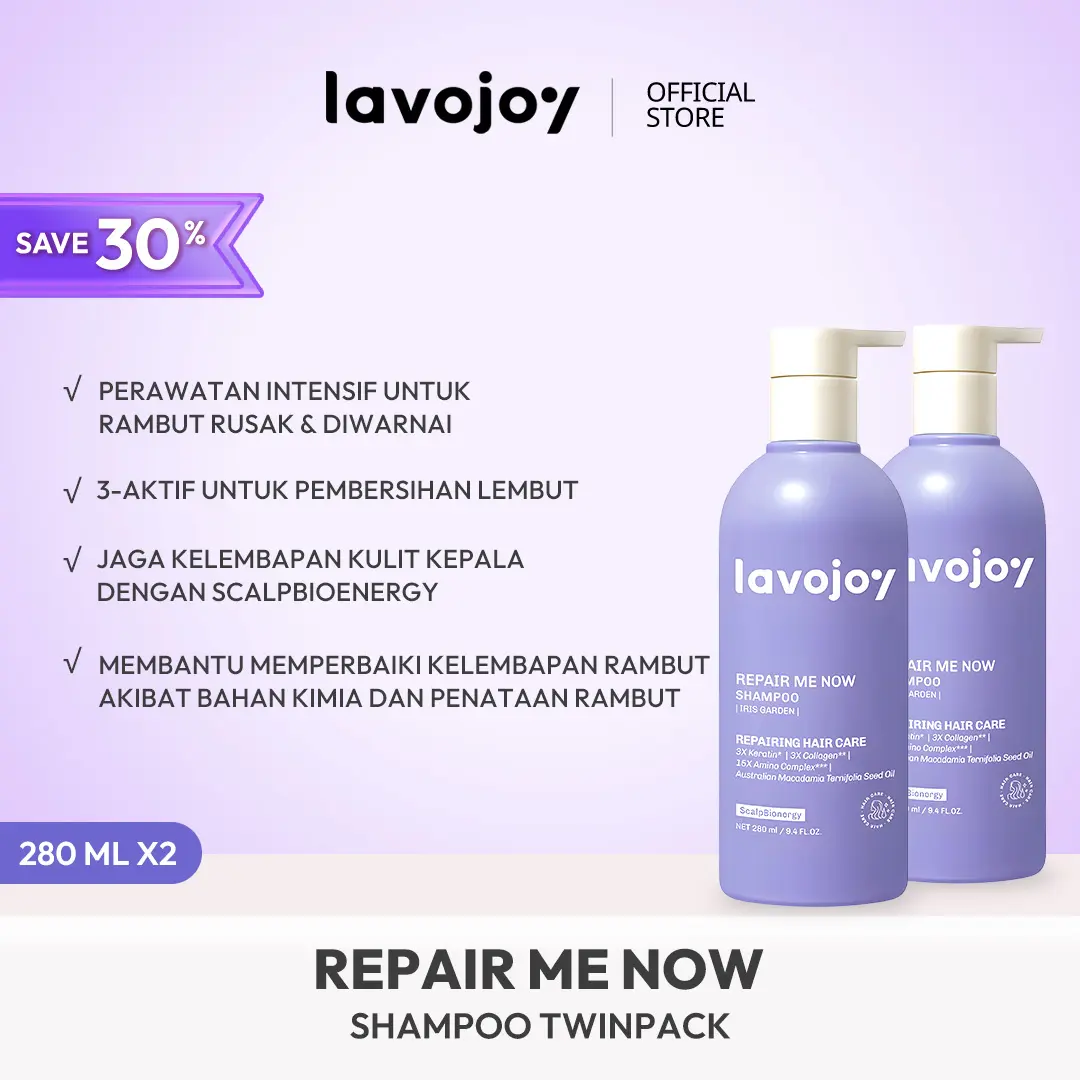 Repair Me Now Shampoo 280ML*2