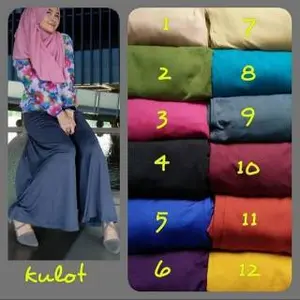 Celana Kulot Jersey Standar