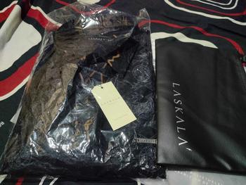 Product Review of Laskala Batik Premium Sentani Kemeja Batik Pria Slimfit Lengan Panjang from L**. 1