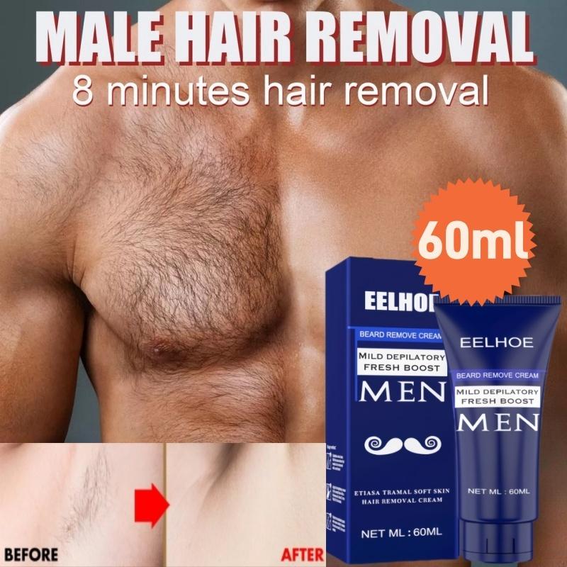 EELHOE Krim Penghilang Bulu pria Permanen Hair Removal Cream Brewok Perontok bulu Cepat Aman Tanpa Efek Samping Hair Removal Cream 60ml Jenggot Wax EELHOE Krim Penghilang Bulu pria Permanen Hair Removal Cream Brewok Perontok bulu Cepat Aman Tanpa Efek Samping Hair Removal Cream 60ml Jenggot Wax