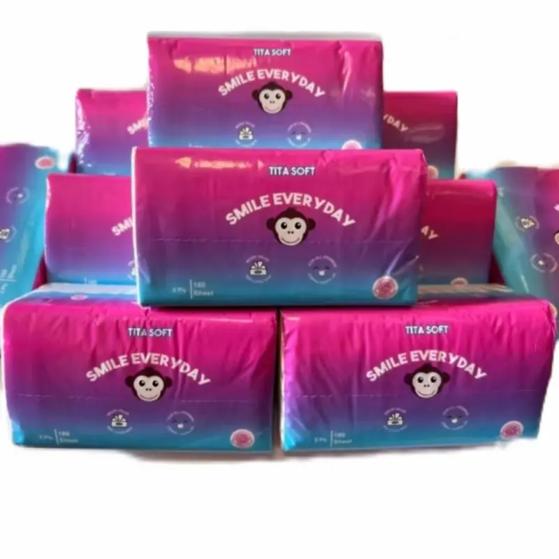 Tissu Tita Soft 180sheet 2ply Paket 1bal Isi 30pcs Tisu 1