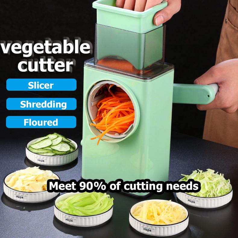 vegetable slicer vegetable cutter fruit and vegetable cutting equipment meat grinder chili grinder manual cutter garlic mincer Slice alley Kitchen Utensils Plastic Stainless 0