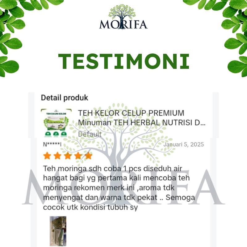 TEH KELOR CELUP PREMIUM Minuman TEH HERBAL NUTRISI DARI ALAM Tea Daun original tea Air Asam spearmint tea 6