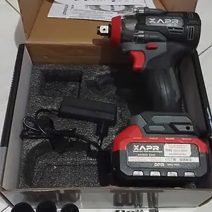 APR Impact Wrench Type AP84M 380Nm up to 550NM Baterai LXT 10 Cell Standart Fullset Accesoris Brushless Racing 3500 RPM 2 Mode Pengencangan Profesional