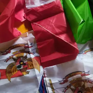 BENDERA UMBUL UMBUL WARNA WARNI GARUDA GERGAJI PANJANG 2,7M