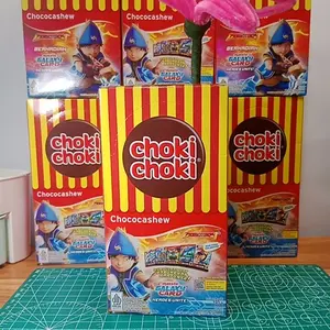 Choki Choki Chococashew BOBOIBOY Season 2 Isi 20 pcs + Bonus Kartu BoBoiBoy Monsta Galaxy Card (Varian Pilihan) harga perbox