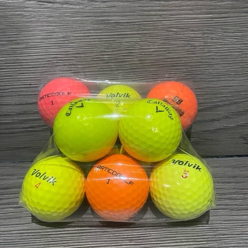 Bola Golf Warna warni Grade B/10pcs Terbaik 3