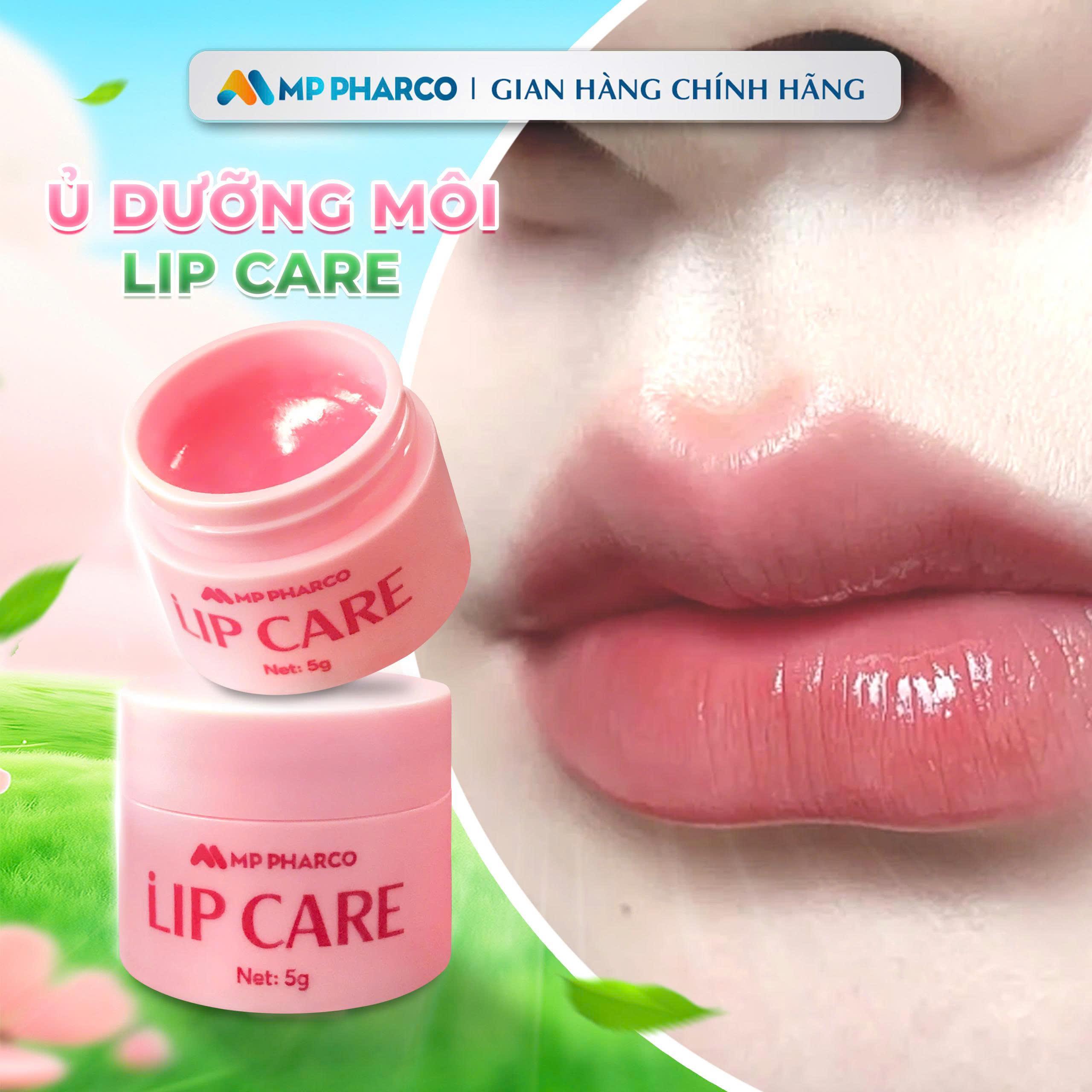 K48 Ủ môi LIP CARE MP PHARCO Hỗ trợ dưỡng ẩm , mềm môi, căng mọng môi 5g Women