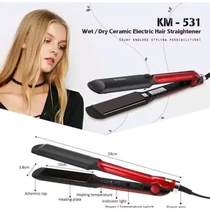 (Bisa COD) catokan kemei KM 531 catokan rambut temperatur suhu ionic