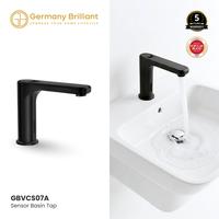Gambar Germany Brilliant Kran Basin / Keran Wastafel Sensor Otomatis Kuningan GBVCS07A - Matte Black dari Germany Brilliant Sanitaryware Kab. Bekasi 1 Tokopedia